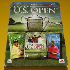 Lot 3 DVD-uri Tenis de camp - U.S. OPEN (2007,2008 si mari momente)