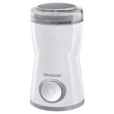 Rasnita de cafea Sencor, 150 W, 50 g, lama inox, Alb