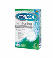 Tablete de curatare pentru proteza dentara Corega Whitening, 30 buc - CC00061 foto