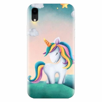 Husa silicon pentru Apple Iphone XR, Magic Unicorn foto