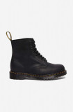 Cumpara ieftin Dr. Martens ghete de piele 1460 Pascal bărbați, culoarea negru 30666001-BLACK