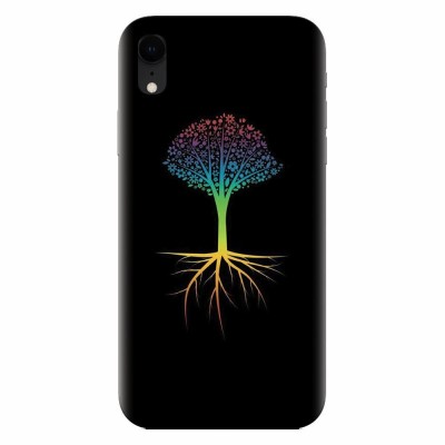 Husa silicon pentru Apple Iphone XR, Tree 001 foto