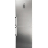 Combina frigorifica Hotpoint HA70BE72X, 444 l, Clasa E, Full No Frost, Fresh zone, Fast cooling, Fast freezing, H 195.5 cm, Inox