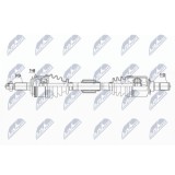 Planetara Hyundai I10 1.1, 1.2 2008-2015, Stanga, 495000X400