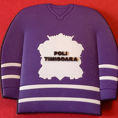 Magnet (frigider) fotbal - POLI TIMISOARA