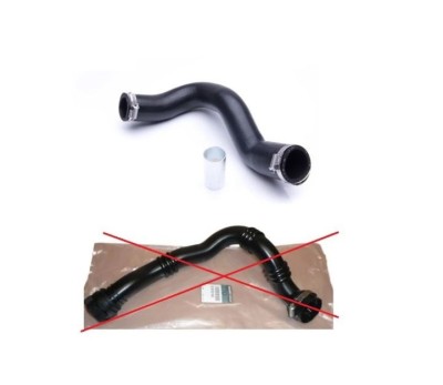 Furtun radiator intercooler Renault Laguna III (T), 2007-2015, Latitude 2011-, 47/47mm, material Cauciuc, motorizare 2.0 dci , (Atentie- este doar pa foto