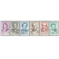Cehoslovacia 1957 - Muzicieni, serie neuzata