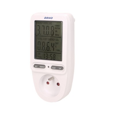 Controler IP20 16A cu Afișaj LCD OR-WAT-435-SCHUKO foto