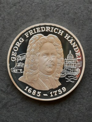 10 Diners &amp;quot;Georg Friederich Handel&amp;quot; 1998, Andorra - A 3364 foto