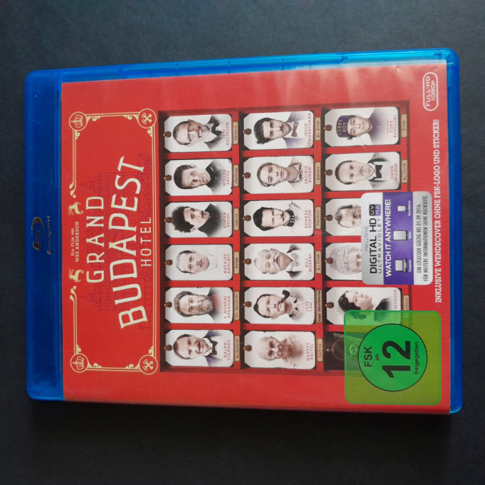 grand budapest hotel - blu ray / bluray