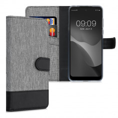 Husa pentru Motorola Moto G Power (2022), Textil, Gri, 57009.22, kwmobile