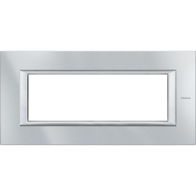 Rama Ornament 6M metal Axolute Bticino aluminiu HA4806HC foto