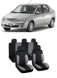 Cumpara ieftin Set huse scaune Dacia Logan (2004-2012 Trend Negu-Gri, Umbrella