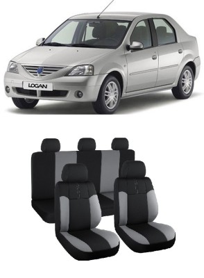 Set huse scaune Dacia Logan (2004-2012 Trend Negu-Gri foto