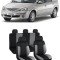 Set huse scaune Dacia Logan (2004-2012 Trend Negu-Gri