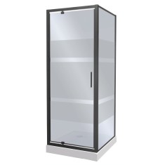 Cabină de duș pătrată Tomar 90x90 cm cu cădiță de duș