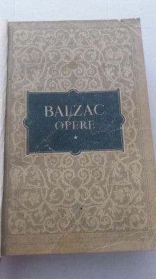 myh 722 - OPERE - VOL I - HONORE DE BALZAC - ED 1955 foto