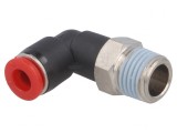 Racord Push-in Unghi PBT BSP 1/4&quot;