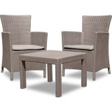 Cumpara ieftin Set mobilier de balcon, Rosario Balcony, cappuccino, Keter
