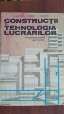 Constructii si tehnologia lucrarilor. Manual pentru licee industriale cu profil de constructii- I. Davidescu, C. Rosoga foto