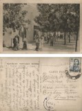 *Romania, Vasile Roaita, Clubul muncitoresc, carte posta ilustrata circulata intern, 1956, Printata