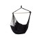 Hamac tip scaun, Verk Group, negru, cu 2 perne, max 120 kg, 100x100 cm