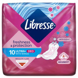 Absorbante Libresse Ultra Normal Deo Fresh, 10 bucati