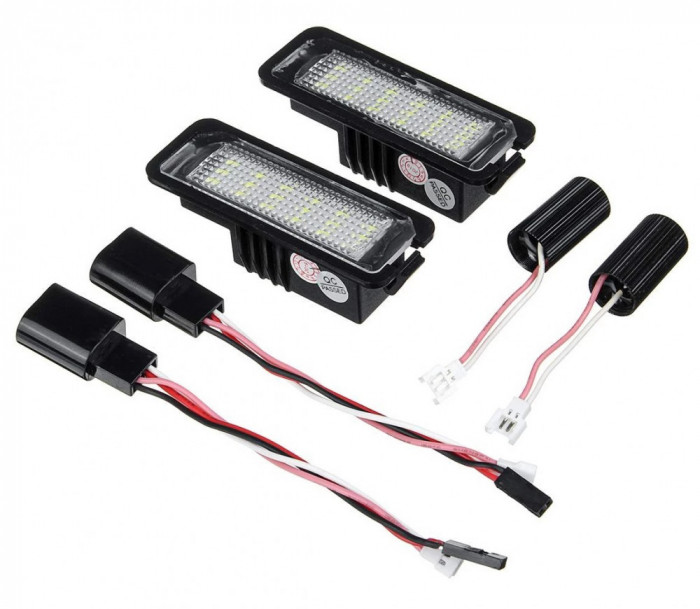 Set Lampi Numar Inmatriculare Led Volkswagen Polo 4 2002-2009 P101-7401