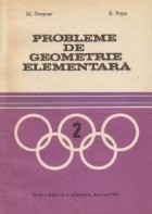 Probleme de geometrie elementara