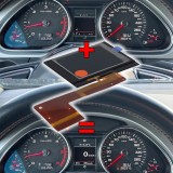 Folie reparatoare afisaj/Pixel Display panou de instrumente FIS MFA pentru Audi A6 C6, Audi Q7 4L 2005-2015