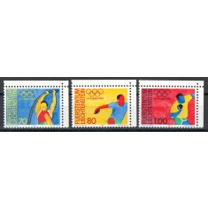 Liechtenstein 1984 846/48 MNH nestampilat - JO de Vara, Los Angeles