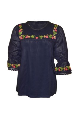 Bluza tip ie dama, ML RB bleumarin, marime L foto