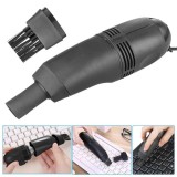 Cumpara ieftin Mini Aspirator USB pentru Tastatura Laptop, Curatare Praf, Lumina LED, Accesorii Calculator