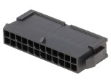 Mufă Micro-Fit 3.0 3mm PIN 24 fără contacte, MOLEX