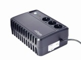 UPS GEMBIRD, Line Int. , brick, 600VA/360W, AVR, Schuko x 3, 1 x baterie 12V/7Ah, LED, back-up 1 - 10 min., montabil pe perete, &quot;EG-UPS-3SDT600-01&quot; (t