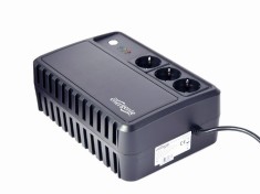 UPS GEMBIRD, Line Int. , brick, 600VA/360W, AVR, Schuko x 3, 1 x baterie 12V/7Ah, LED, back-up 1 - 10 min., montabil pe perete, &quot;EG-UPS-3SDT600-01&quot; (t