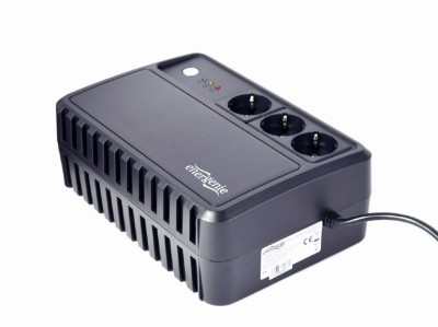 UPS GEMBIRD, Line Int. , brick, 600VA/360W, AVR, Schuko x 3, 1 x baterie 12V/7Ah, LED, back-up 1 - 10 min., montabil pe perete, &amp;quot;EG-UPS-3SDT600-01&amp;quot; (t foto
