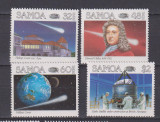 SAMOA COSMOS 1986 MI. 586-589 MNH, Nestampilat