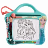 Tabla Magnetica Desen Frozen Artgreco, Joc Educativ, Regatul de Gheata, Portabila, Stilou Magic + 2 Magneti