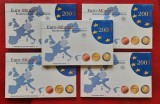 Colectie completa monede euro Germania 2003 - Proof - G 4173, Europa