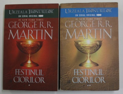 FESTINUL CIORILOR, VOL. I - II, EDITIA A III-A de GEORGE R.R. MARTIN, 2013 foto