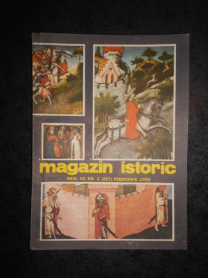 REVISTA MAGAZIN ISTORIC (Februarie, 1986) foto