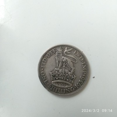 -Y- ANGLIA 1 SHILLING 1936 ( ARG ) foto