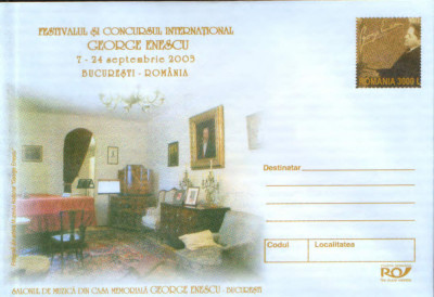 Intreg pos plic nec 2003 - Festivalul si Concursul International G.Enescu foto