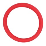 Husa Volan Rosu din Silicon Elastic, Pentru Protejarea Volanului Masinii si Condus Confortabil, Universal Compatibila, Diametru 32-40 cm, CBD CORAL BE
