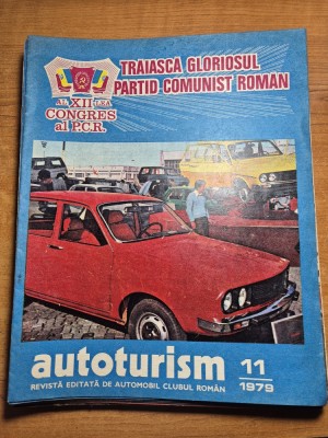 revista autoturism noiembrie 1979 foto