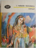 Versuri I. Heliade Radulescu - Carte Beletristica, Editie Originala, Poezii Clasice Romanesti