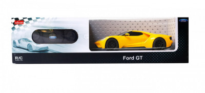 Masina Cu Telecomanda Ford Gt Galben Scara 1 La 24 foto