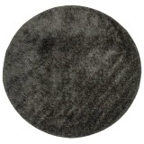 Cumpara ieftin Covor ISTAN, cu fire inalte, aspect lucios, antracit, &Oslash; 160 cm