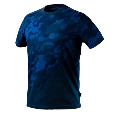 Tricou CAMO imprimeu NAVY nr.L/52 Neo Tools 81-603-L HardWork ToolsRange foto